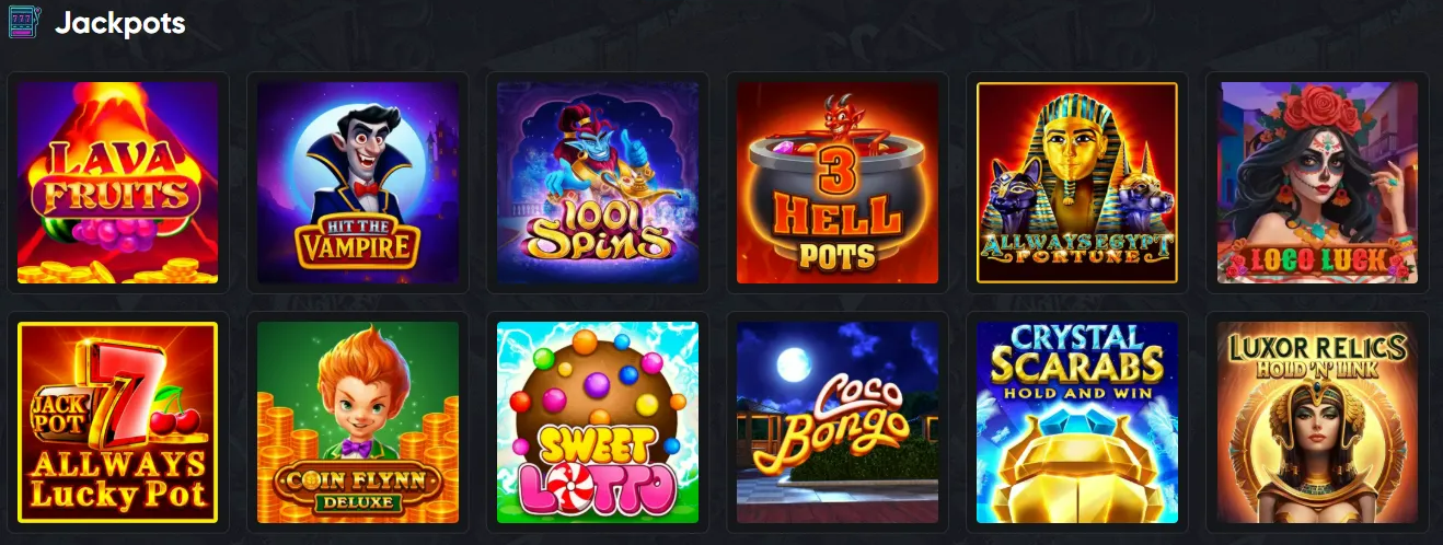 britsino casino jackpots