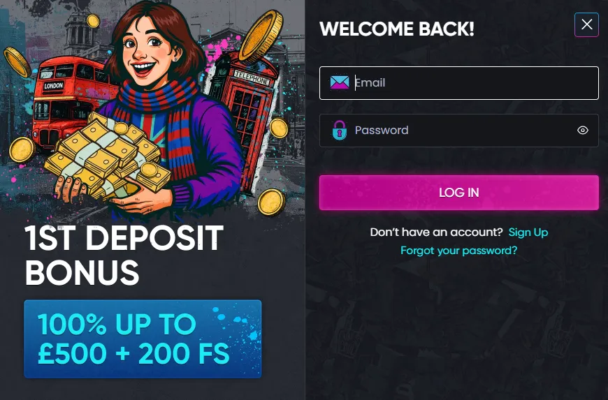 britsino casino login