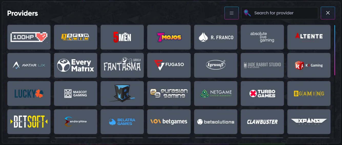 britsino casino providers